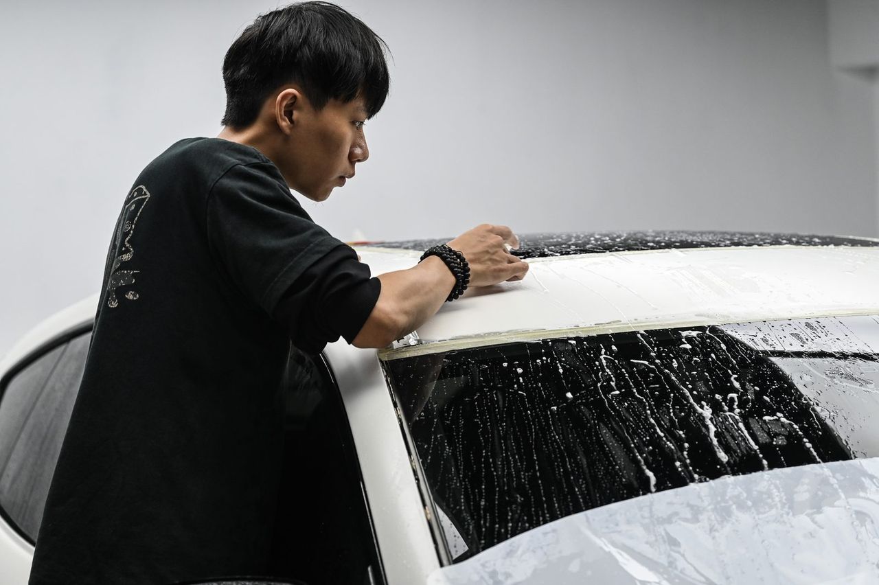 Maserati Levante 全車犀牛皮完工與細節實拍 第 6 張（共 6 張）——捷匠淡水旗艦店施工實錄
