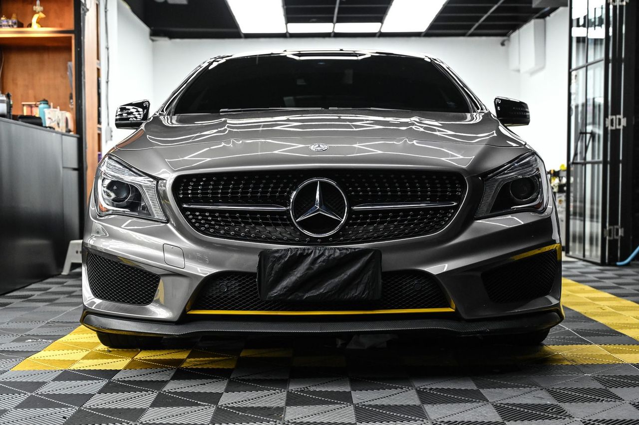 Mercedes-Benz CLA 全車改色膜完工與細節實拍 第 6 張（共 6 張）——捷匠淡水旗艦店施工實錄