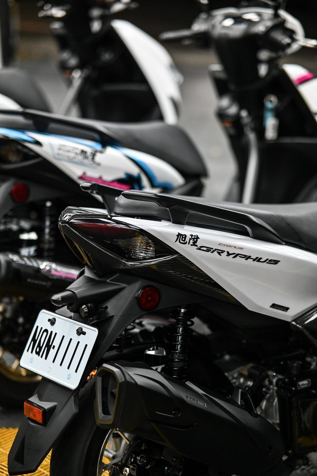 Yamaha 勁戰 Gryphus 機車美容完工與細節實拍 第 6 張（共 6 張）——捷匠淡水旗艦店施工實錄