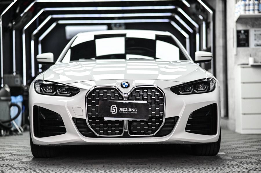 BMW 4 系基礎打蠟完工——捷匠北投店