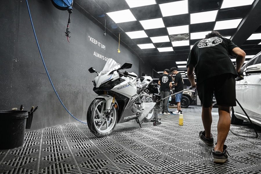 Honda CBR250RR 車身輪框鍍膜——捷匠淡水店