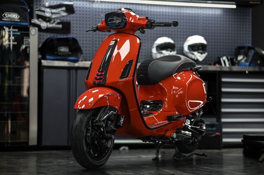 Vespa 全車犀牛皮——捷匠機車包膜